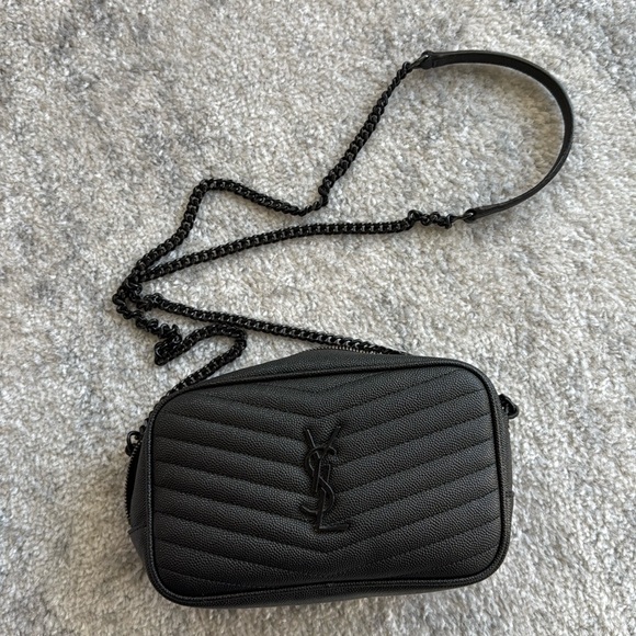 Yves Saint Laurent Handbags - Mini Lou Bag In Quilted Leather